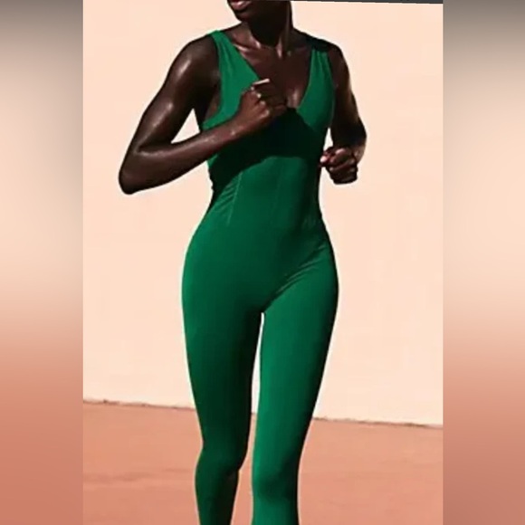 free people movement Pants - FP Movement by Free People Teal Jumpsuit